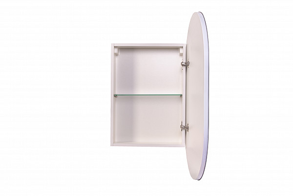 Зеркало-шкаф "Каре Арка 60*90" с подсветкой, сенсор на зеркале