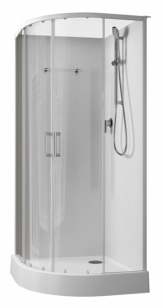 Душевая кабина Aquanet Passion EVO R white 90x90 набор 1 00267252