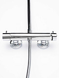 AQM 8001CR Душевая система для душа со смесителем AQUAme  Хром