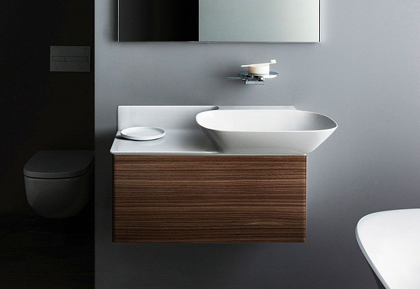 Раковина Laufen Ino 8.1330.1.000.104.1 90 см, левая