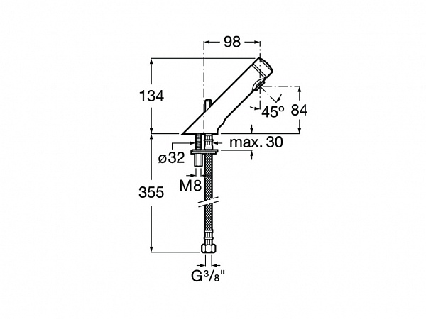 Смеситель Roca Avant для раковины 5A3179C00