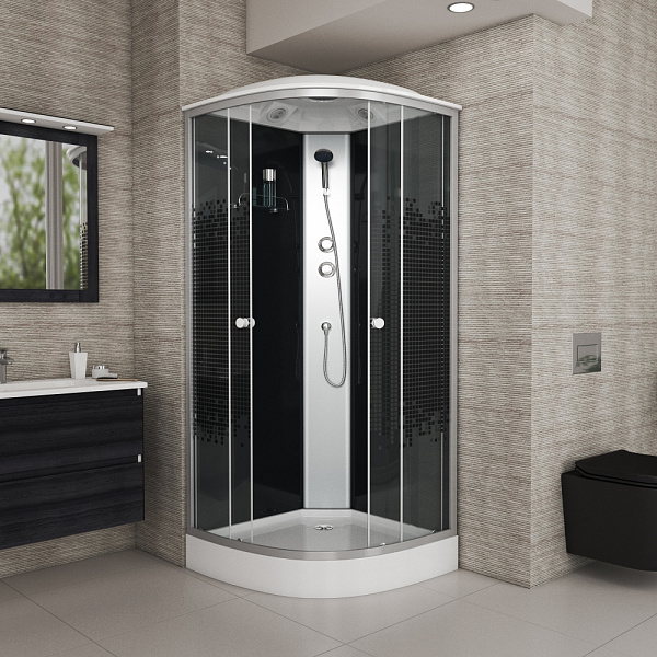 Душевая кабина Niagara Eco  NG-4502-14 BLACK