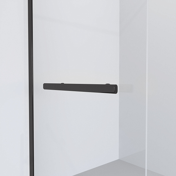 Душ. перегородка NG-681-90 BLACK (90x195), 1 место