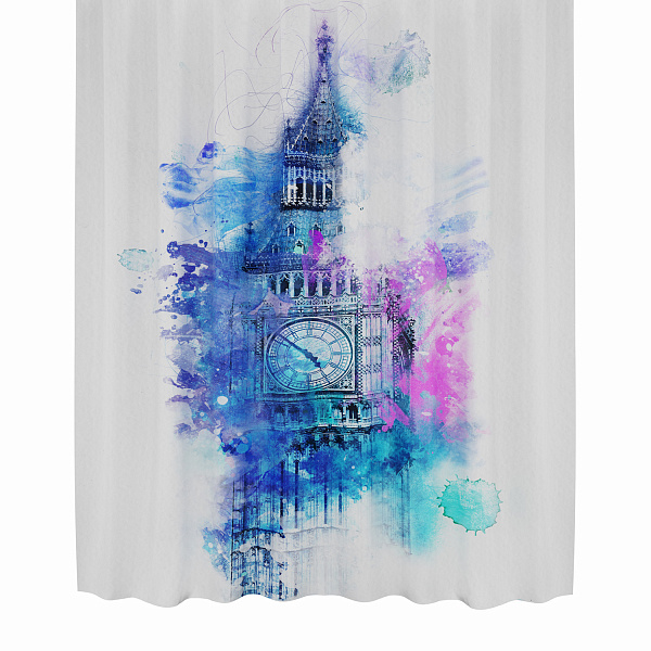 Шторка для ванны Wasserkraft Lossa SC-81103