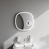 M8FMOX0553SA Func, Зеркало настенное с контурной LED-подсветкой, ИК сенсором и косметическим зеркало