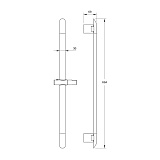 Стойка для душа, Mirro, IDDIS, MIR6940i17