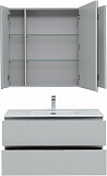 Мебель для ванной Aquanet Алвита New 100 2 ящика, серый 00274528