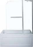 Шторка для ванны Aquanet SG-1200, прозрачное стекло SG-1200