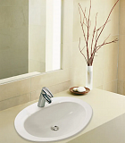 Встраиваемая раковина Jacob Delafon Ovale Dessus 63х48 см E1273-00