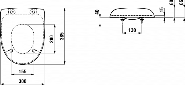 Крышка-сиденье красная Laufen Florakids 8.9103.1.062.000.1 красная, с микролифтом