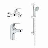 Набор смесителей 3 в 1 Grohe BauEdge 122271