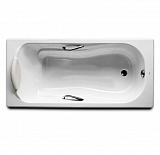 Чугунная ванна Roca Haiti 150x80 с отверстиями под ручки 2332G000R