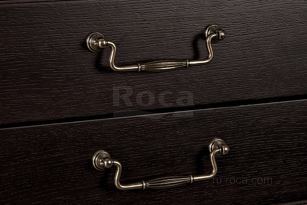 Тумба под раковину Roca America Evolution W 85 дуб темный ZRU9302952