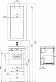Мебель для ванной Aquanet Нота 40 белый 00287697