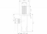 Набор смесителя с гигиеническим душем Aquanet Static 1.02 (с внутренней частью) 00257145