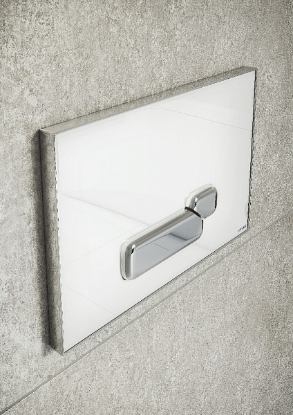 Клавиша ACTIS для инсталляций Cersanit LINK PRO/VECTOR/LINK/HI-TEC пластик хром глянцевый P-BU-ACT/Cg