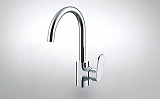 Смеситель для кухни Bravat Pure высокий излив F7105161C