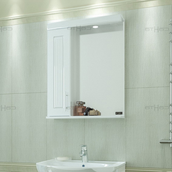 Зеркальный шкаф Сиэтл 60 левый Санта 122001