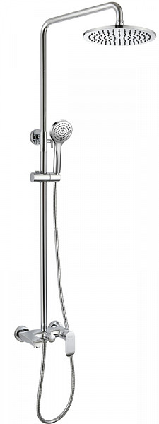 Душевая колонна со смесителем для ванны Bravat Pure F6335369CP-A-RUS