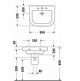 Раковина Duravit Happy D.2 2318650000 65 см