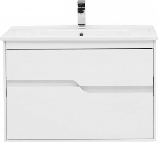 Тумба с раковиной Aquanet Модена 85 белый 00212663