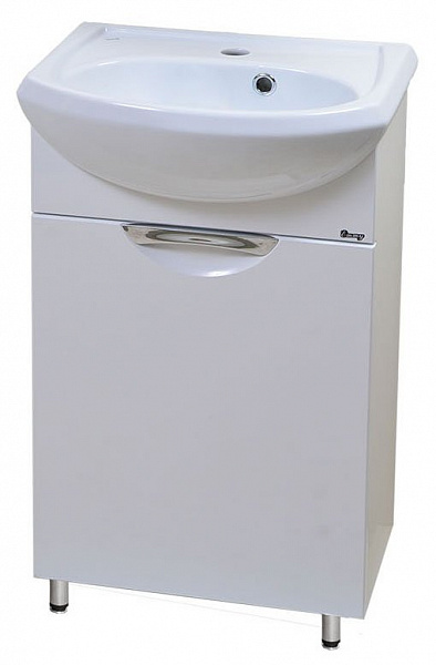 Тумба Emmy Милли 45 с раковиной Уют