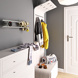 Полотенцесушитель электрический Terminus Полка Электро П2 500х90