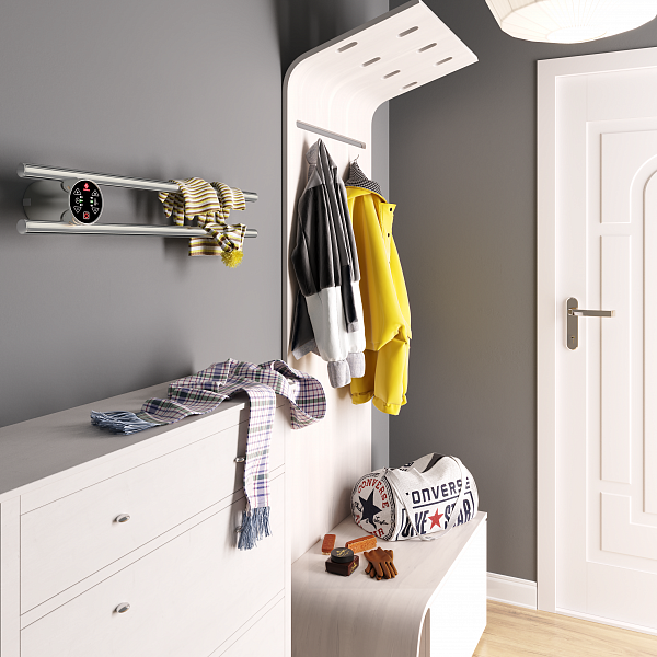 Полотенцесушитель электрический Terminus Полка Электро П2 500х90