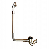 Слив-перелив автомат регулируемый Timo 8006/02, цвет бронза