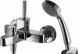 Смеситель для ванны с коротким изливом с аксессуарами Bravat Spring F679113C-B
