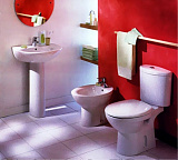 Унитаз-компакт (чаша) напольный безободковый Jacob Delafon Patio UJV102-00