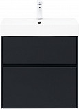 Тумба под раковину Aquanet Бруклин 60 антрацит матовый 00310140