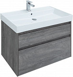 Тумба под раковину Aquanet Nova Lite 100 дуб рошелье (2 ящика) 00242582