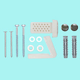 Унитаз-компакт Azario Mist 385х610х800 напольный, безободковый, с быстросъемным сиденьем микролифт (AZ-45)