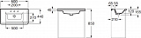 Раковина Roca The Gap Unik 60x44 327472000