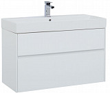 Тумба под раковину Aquanet Бруклин 100 белый 00203961