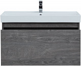 Тумба под раковину Aquanet Nova Lite 100 дуб рошелье (1 ящик) 00242579