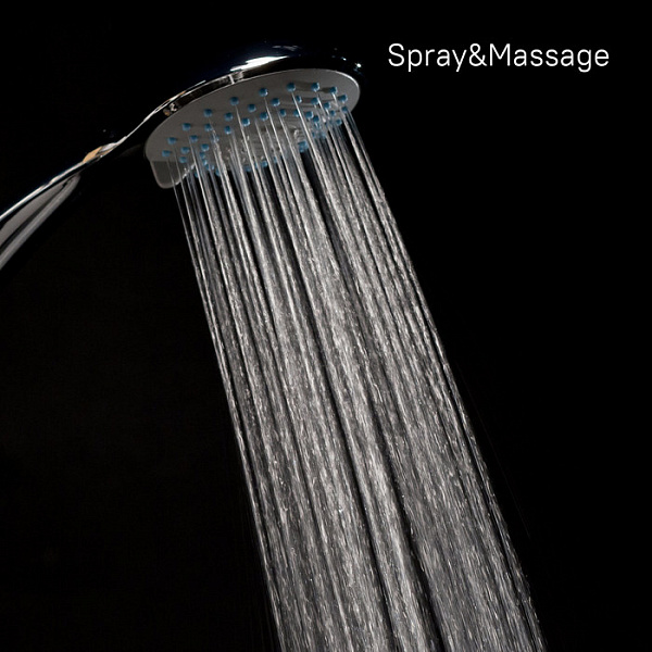 Лейка для душа, 320, Milardo, 3203F97M18