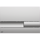 Клавиша смыва AlcaPlast M1732 хром - матовая