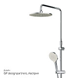 F0780964 Like,душ.система,набор:см-ль д/ванны/душа,верхний душ d250 мм, ручной душ 120 мм, 3 функции