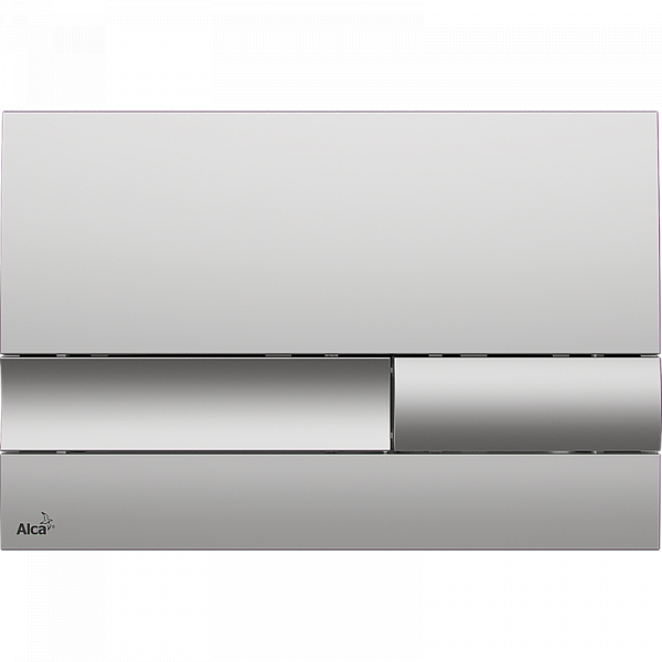 Клавиша смыва AlcaPlast M1732 хром - матовая