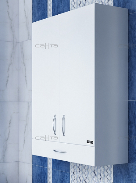 Подвесной шкаф над стиральной машиной Стандарт 60х90 Санта 401012