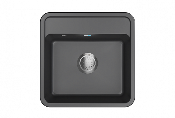 5001, ЧЁРНЫЙ, кухонная мойка, СтандАРТ кварц