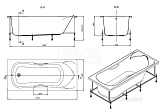 Акриловая ванна Roca BeCool 170x80 ZRU9302852