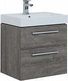 Тумба под раковину Aquanet Nova 60 дуб рошелье (2 ящика) 00242278