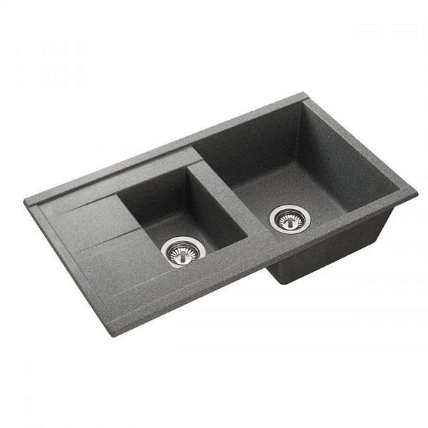 Мойка для кухни Aquaton Делия 87 серый 1A716232DE230