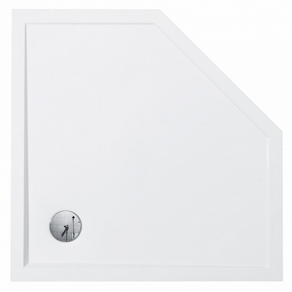 Душевой поддон Aquaton Калифорния 100х100 пятиугольный белый 1A714936CA010