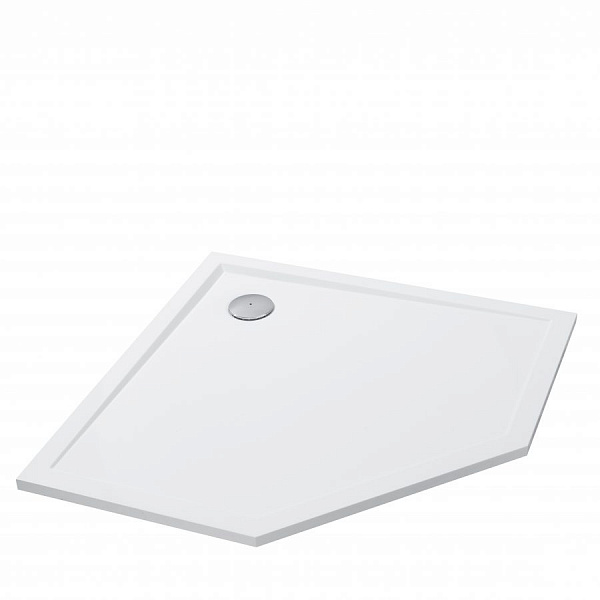 Душевой поддон Aquaton Калифорния 90х90 пятиугольный белый 1A714836CA010