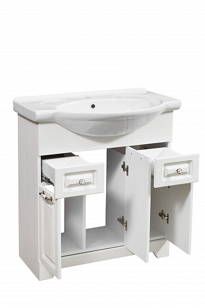 Тумба "Кармела 75", ольха белая, Байкал 75