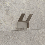 Крючок двойной, сплав металлов, Slide, хром, IDDIS, SLISC20i41